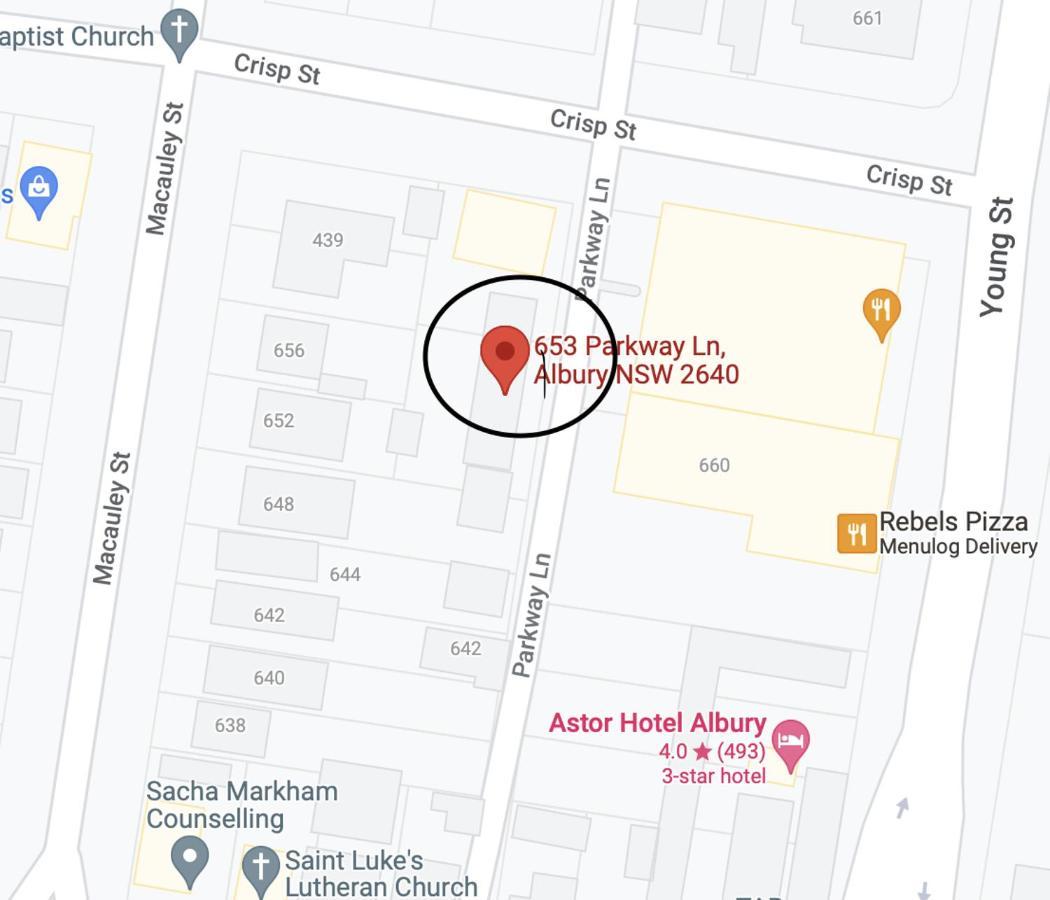 Astor Hotel Motel Albury Exterior foto
