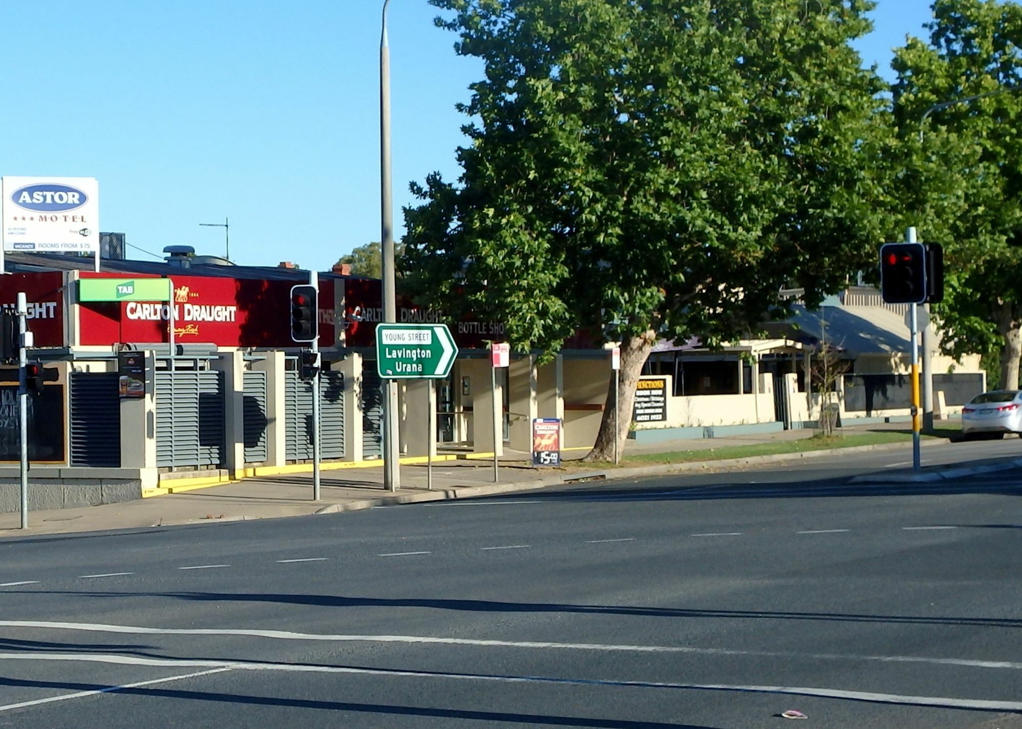 Astor Hotel Motel Albury Exterior foto
